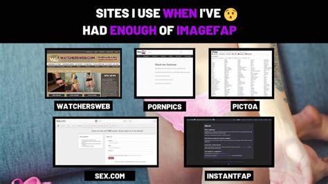 You aren't supposed <b>to </b>know. . Similar sites to imagefap